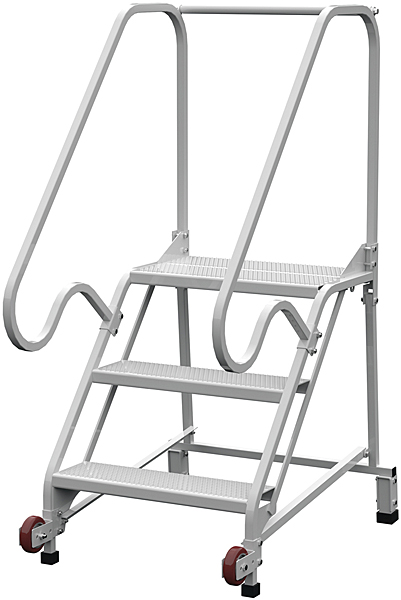 Vestil LAD-TRN-50-3-FDA Tip N Roll Ladder