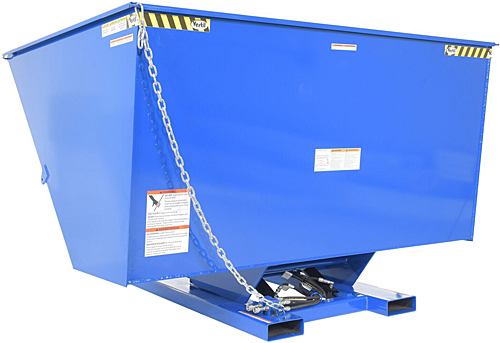 Vestil D-300-HD-HYD Hydraulic Self-Dumping Hopper