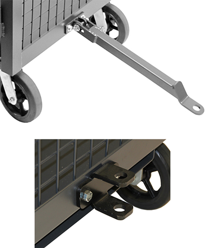 Optional Towbar &amp; Hitch - Field Installed