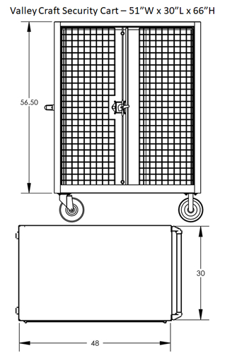 F89483VCGY Dimensions