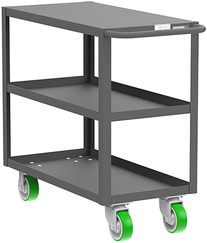 Valley Craft Utility Cart with 18 x 36 Shelves