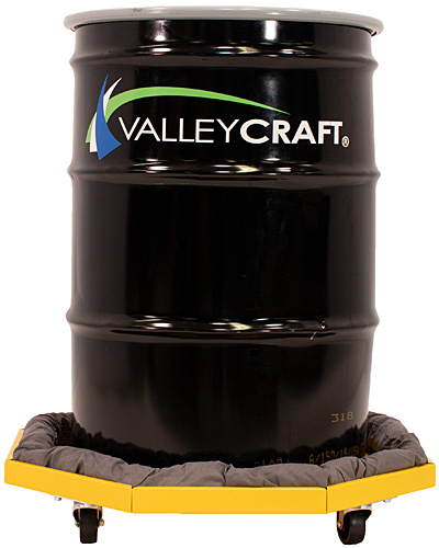 Valley Craft Drum Dolly with Absorbent Collar