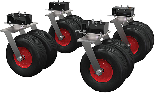 Aluminum Gantry Crane Pneumatic Wheels
