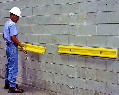 Vestil VWP-48 Polyethylene Wall Protector