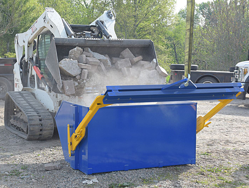 Vestil SDB-200-6 Overhead Hopper