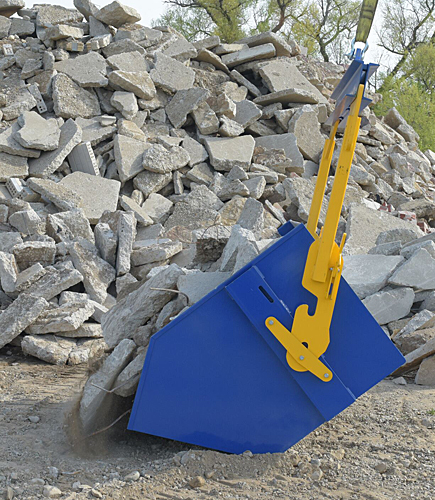 Vestil SDB-200-6 Overhead Self-Dumping Bin