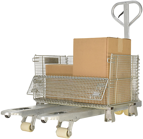 Vestil PM5-2048-S-G Galvanized Pallet Truck