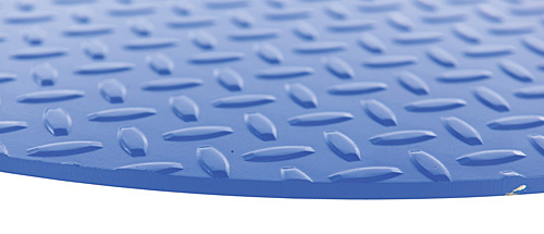 Vestil Round Carousel Top with Tread Plate Top