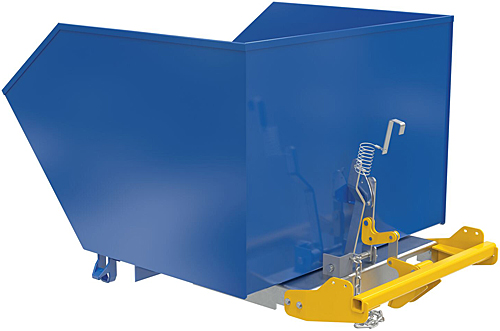 Vestil H-150-MD-BD Bump &amp; Dump Hopper