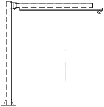All Lift FTJ Series Tool Jib Crane