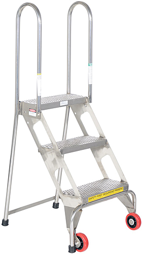 Vestil FLAD-3-SS Folding Ladder