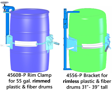 Plastic &amp; Fiber Drum Adaptors 4556-P &amp; 4560B-P