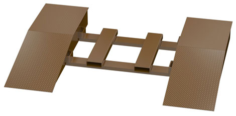 Vestil Wheel Riser