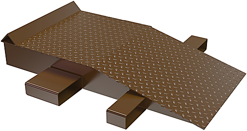 Vestil SWR-ROG-24 Steel Wheel Riser