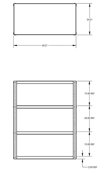 Valley Craft F89010 Dimensions