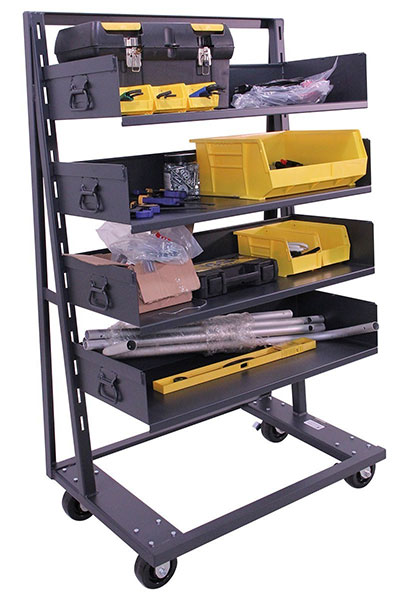 Valley Craft F89069VCGY Single Sided A-Frame Carts 