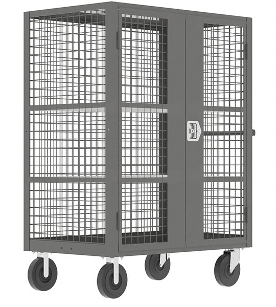 Valley Craft 2 shelf Security Cart 