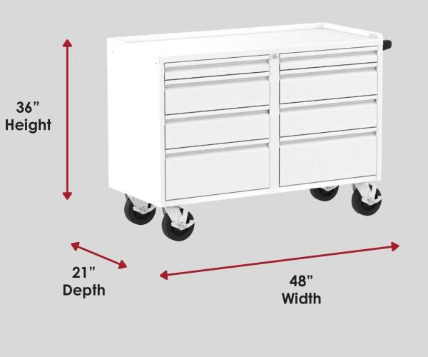 Valley Craft F89618WW Mobile Workbench