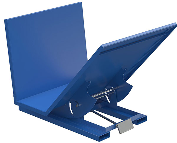 Vestil D-NS-200-LD Open Side Self-Dumping Hopper