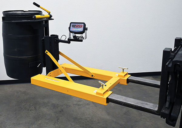 Forklift Drum Lifter With Scale