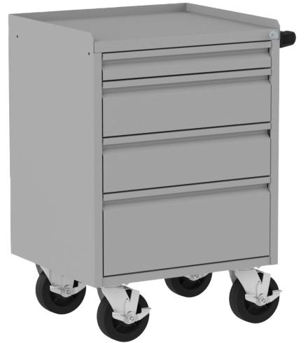 Valley Craft Mobile Workbench with 4 Drawers