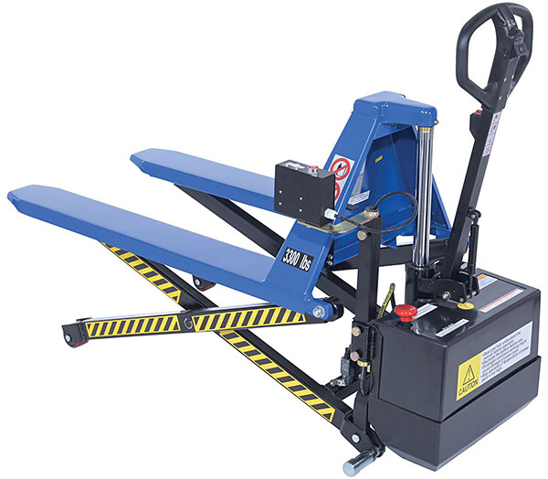 Vestil L-270-DC-HD-PE High Lift Pallet Jack With Photo Eye