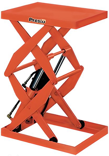 Presto DXS72 Double Scissor Lift Tables