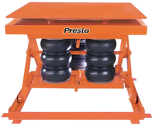 Presto AXSR Pneumatic Lift Tables