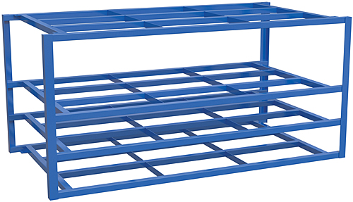 Vestil SHEET-R-57-HB-2 Horizontal Sheet Rack