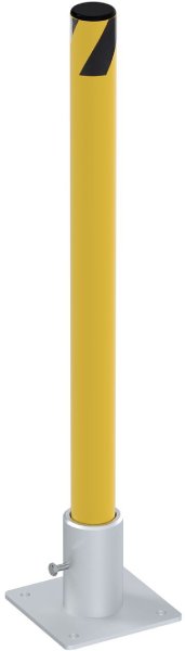 Vestil BOL-R-24-2 Removable Steel Bollard