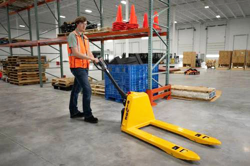 Semi-Electric Pallet Jack