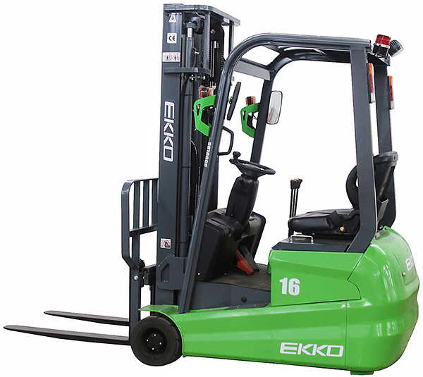 Ekko EK16A-189LI 3 Wheel Electric Forklift