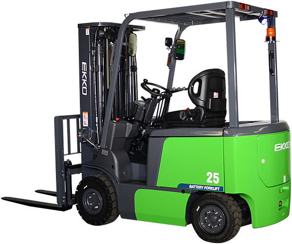 Ekko EK25T-LI 4 Wheel Electric Forklift