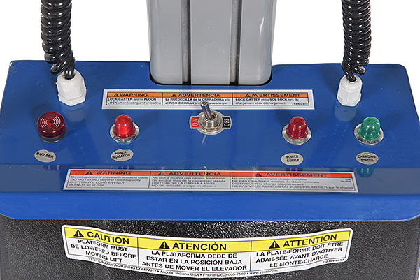 MWP-330-DC Controls