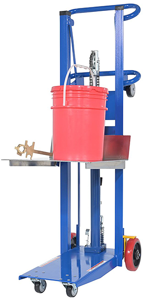  Manual platform lift truck