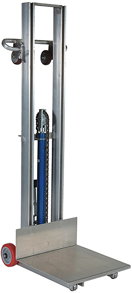 Vestil ALLH-2020-FW Aluminum Portable Load Lifter