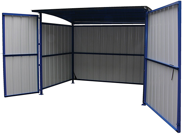 Vestil MDS-96-DR Storage Shed