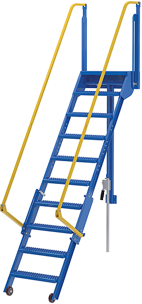 Vestil LAD-FM-96 Mezzanine Ladder