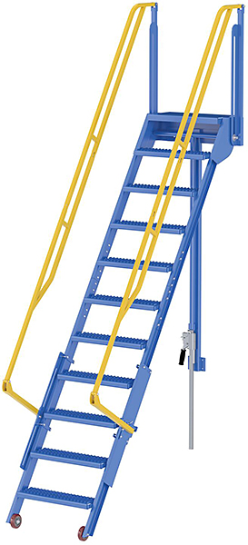 Vestil LAD-FM-108 Mezzanine Ladder