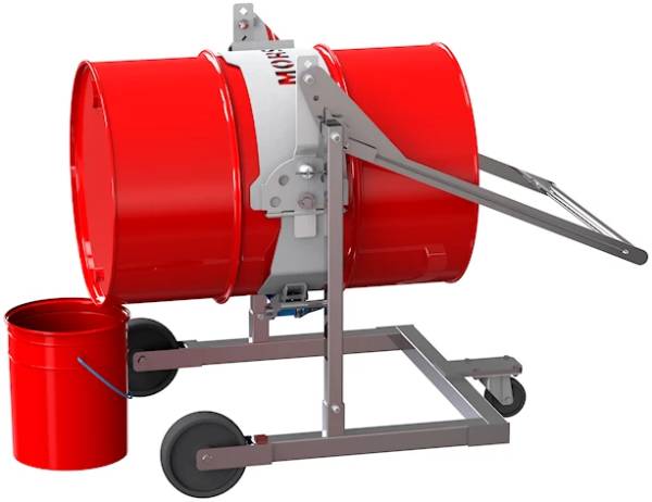 Morse 80i-SS Stainless Steel Mobile Drum Dispenser