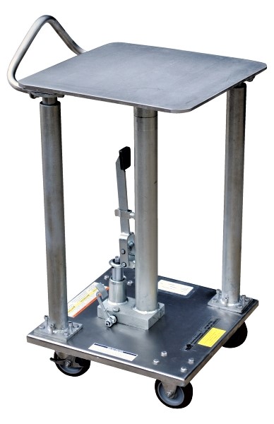 Vestil HT-05-1818A-PSS Partial Stainless Steel Post Table