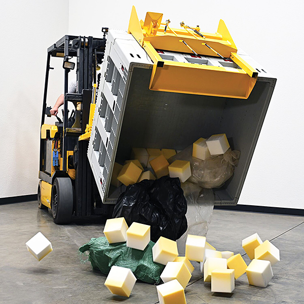 Forklift Tote Dumper