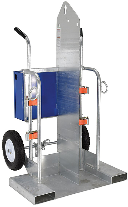 Galvanized Welding Cylinder Cart