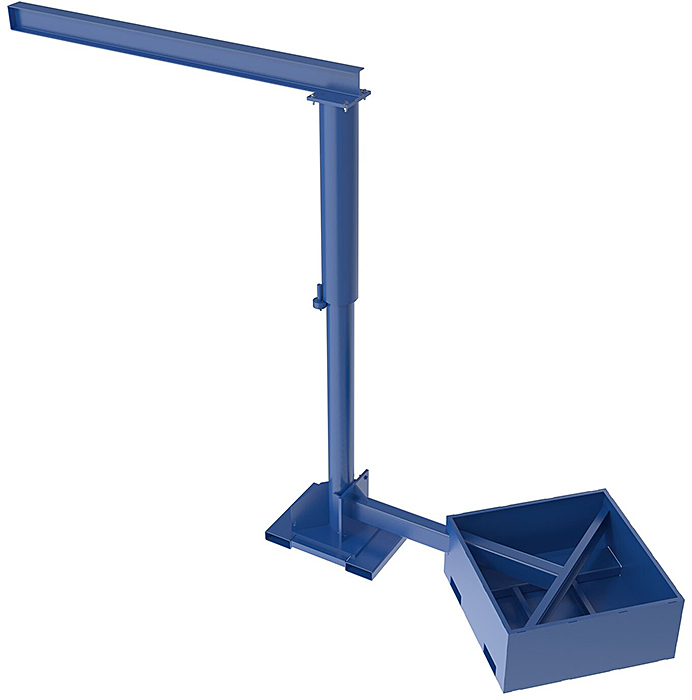 Vestil JIB-CBX-25 Portable Jib Crane