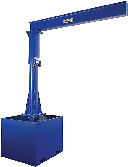 Vestil JIB-CB-100-8-10-BC Portable Jib Crane