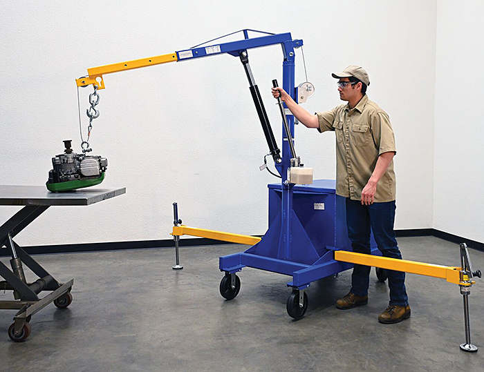 Vestil Hydraulic Floor Crane