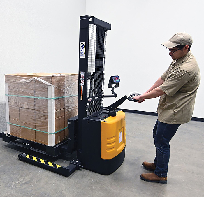 Pallet Stacker With Scale