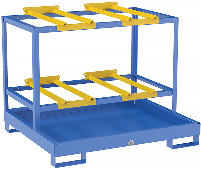 Drum Spill Containment Basin