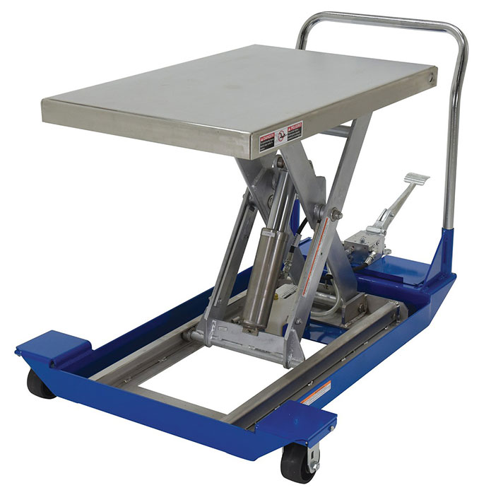 Partial Stainless Steel Lift Carts