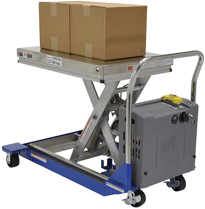 Partial Stainless steel Electric Scissor Cart